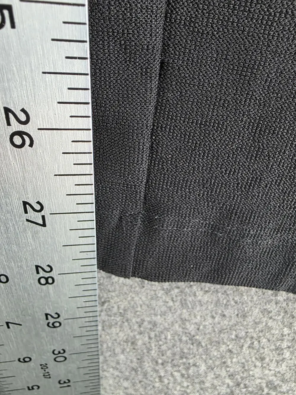 Eileen Fisher Leggings Womens M Black Ankle Viscose Nylon Spandex Elastic Waist